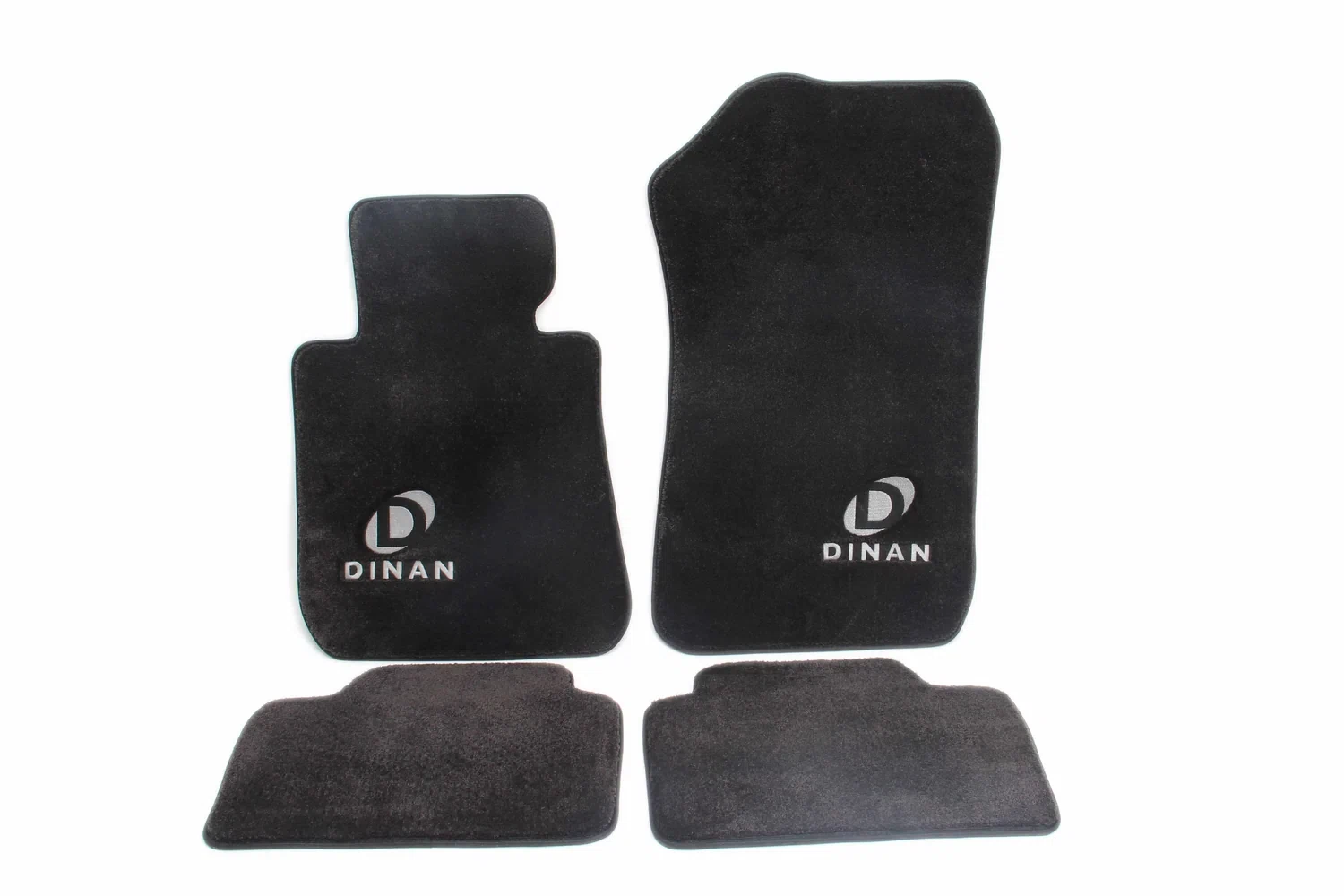 Dinan Signature Floor Mats - Black - 2009-2015 BMW 7Series D701-DNBW2308-4C-BLK